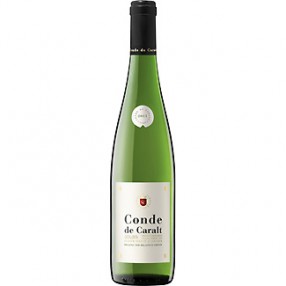 Vino blanco seco D.O.Cataluña CONDE DE CARALT botella 75 cl